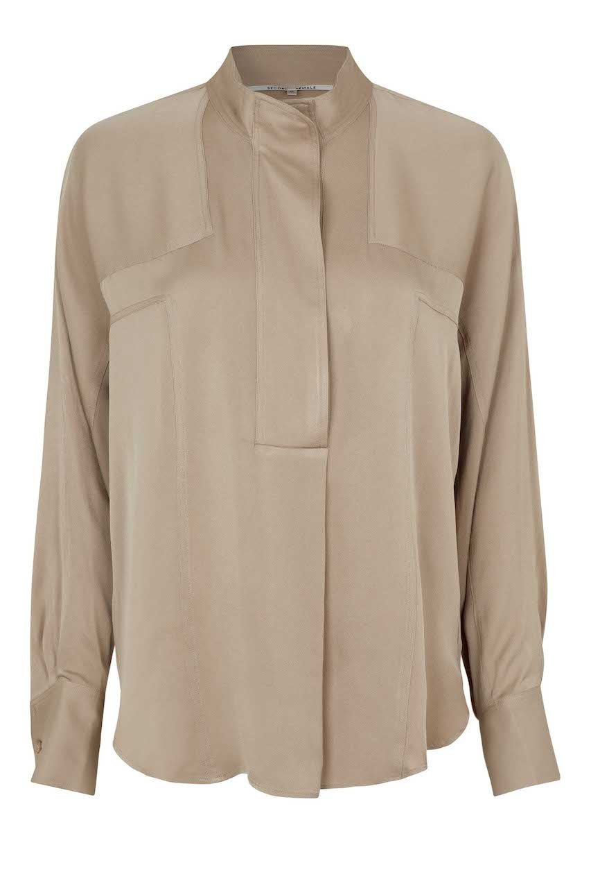 Poine Blouse - Oxford Tan