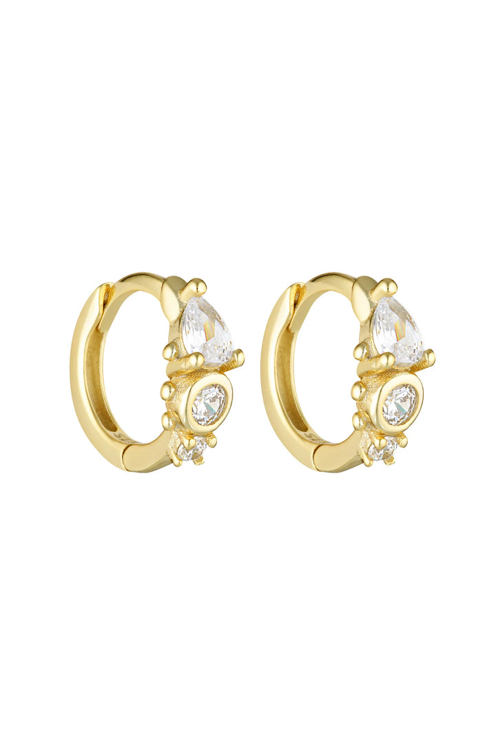Heirloom Huggies - Gold/Clear