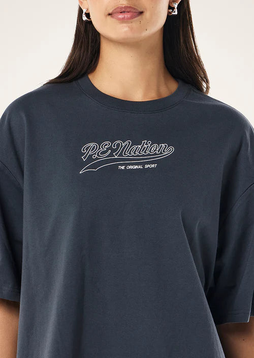 Power Play Tee - Marine Blue