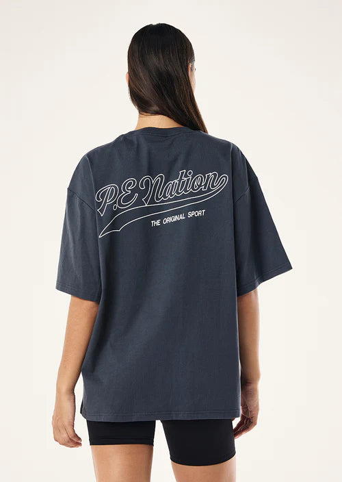 Power Play Tee - Marine Blue