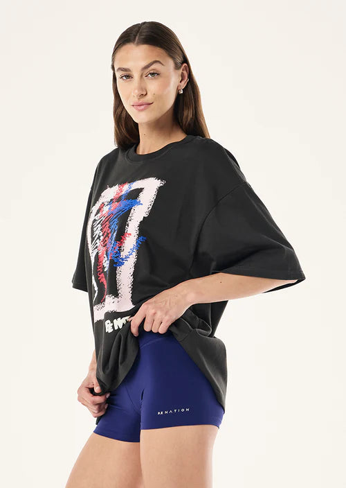 Precint Oversize Tee - Asphalt