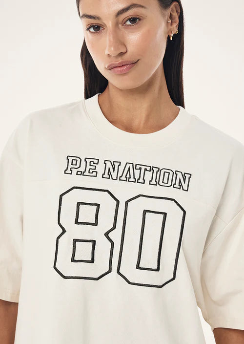 Prime Oversized Tee - Whisper White