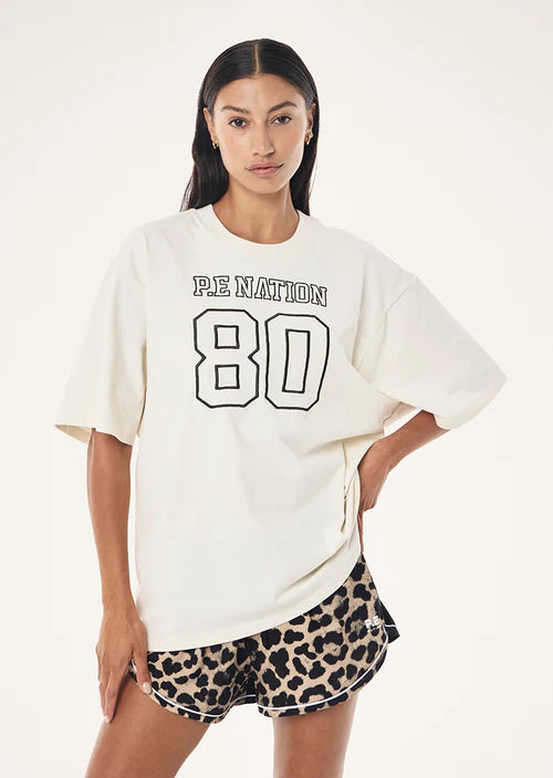 Prime Oversized Tee - Whisper White