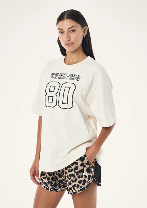 Prime Oversized Tee - Whisper White