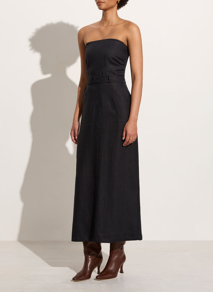 Amreli Maxi Skirt - Black