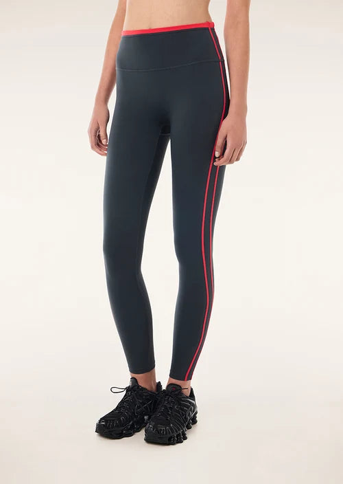 Radar FL Legging - Asphalt/Strawberry