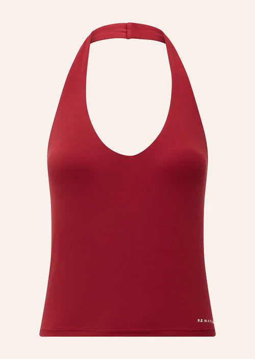 Reset Halter Tank - Cherry