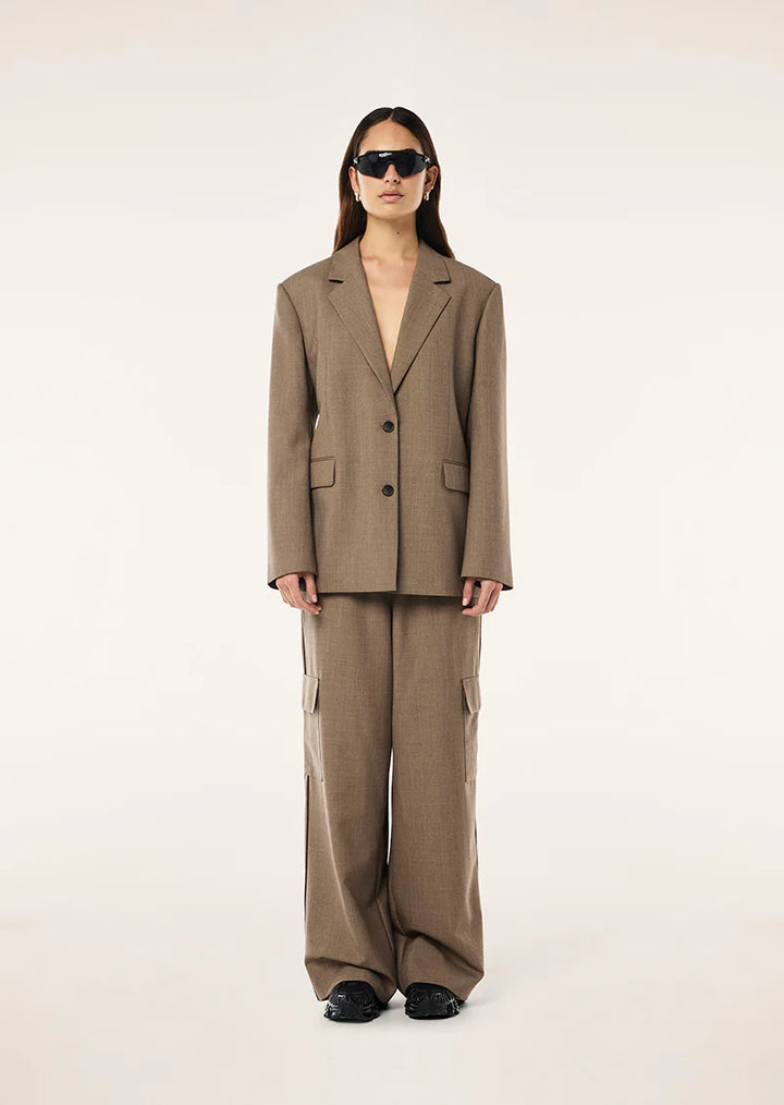 Residency Blazer - Walnut