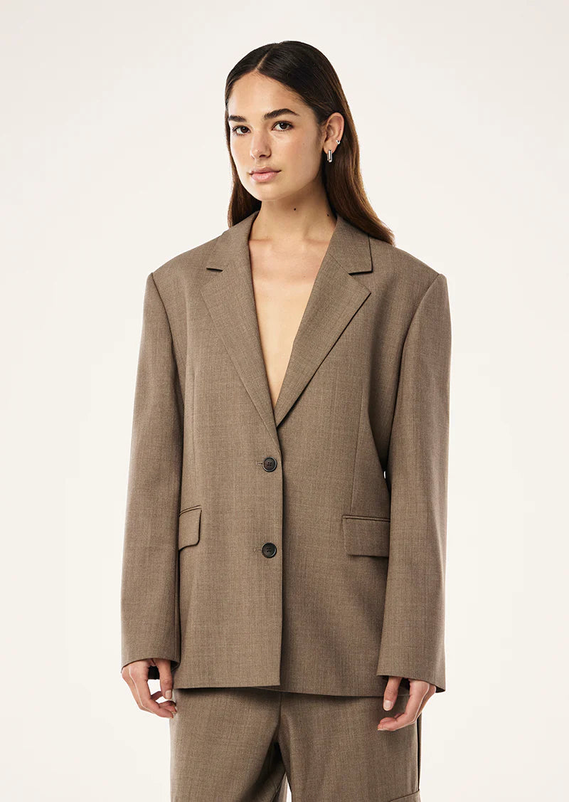 Residency Blazer - Walnut