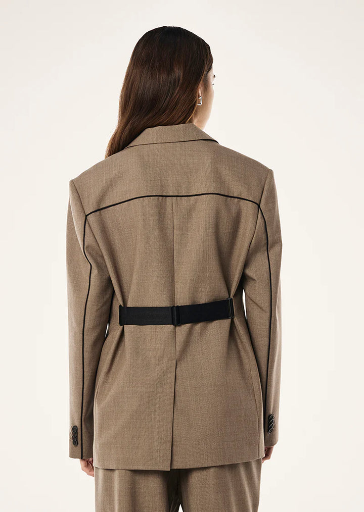 Residency Blazer - Walnut