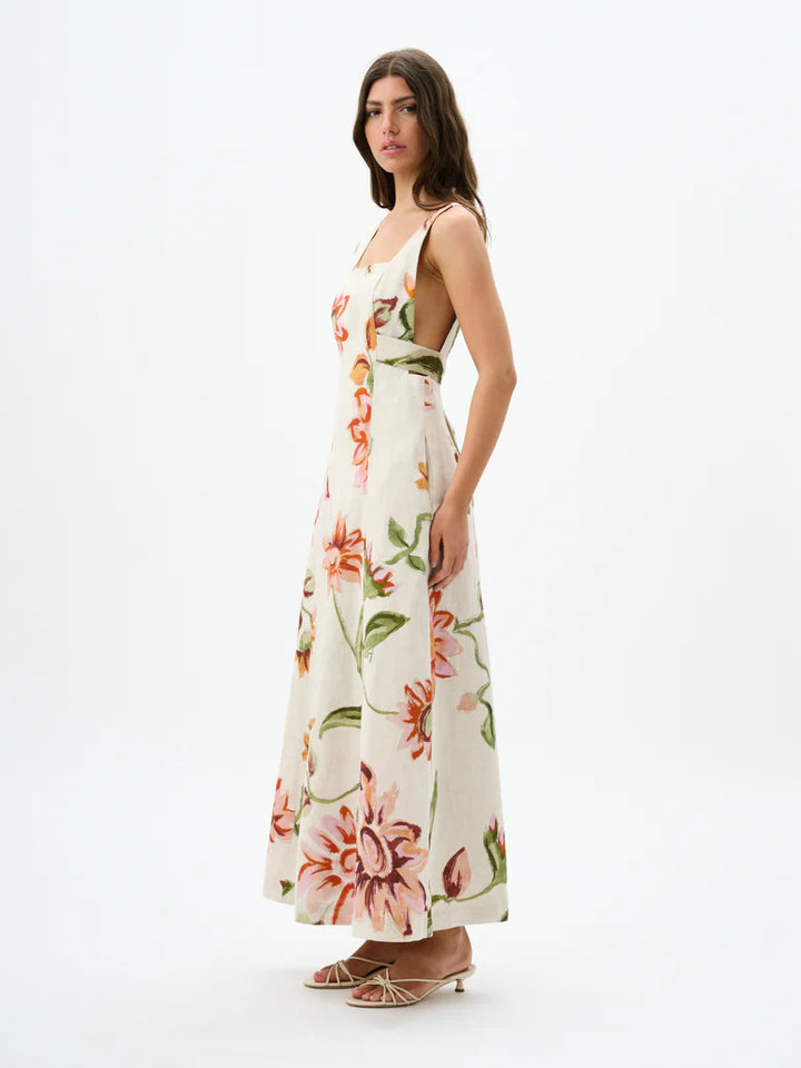 Isolde Dress - Raphia Bloom