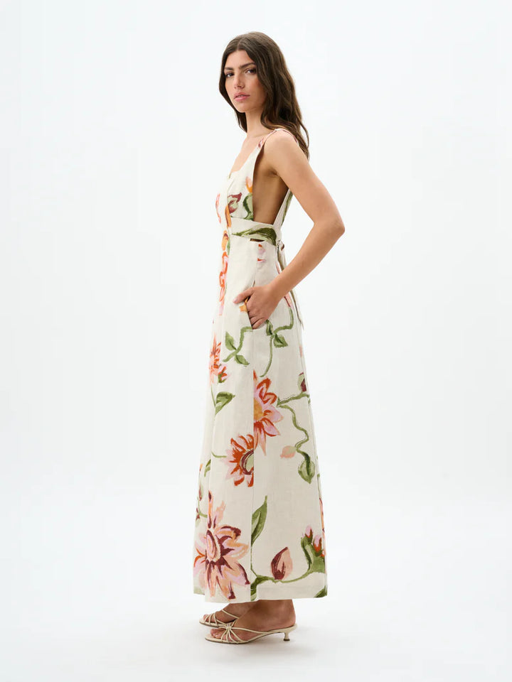 Isolde Dress - Raphia Bloom
