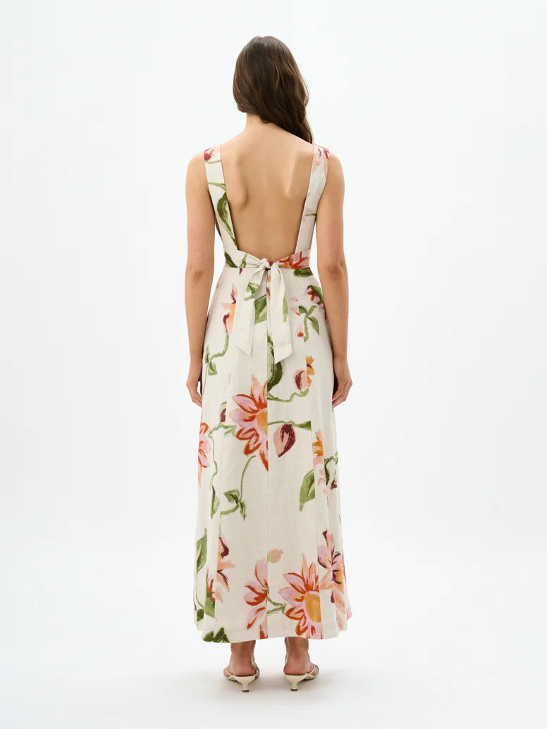 Isolde Dress - Raphia Bloom
