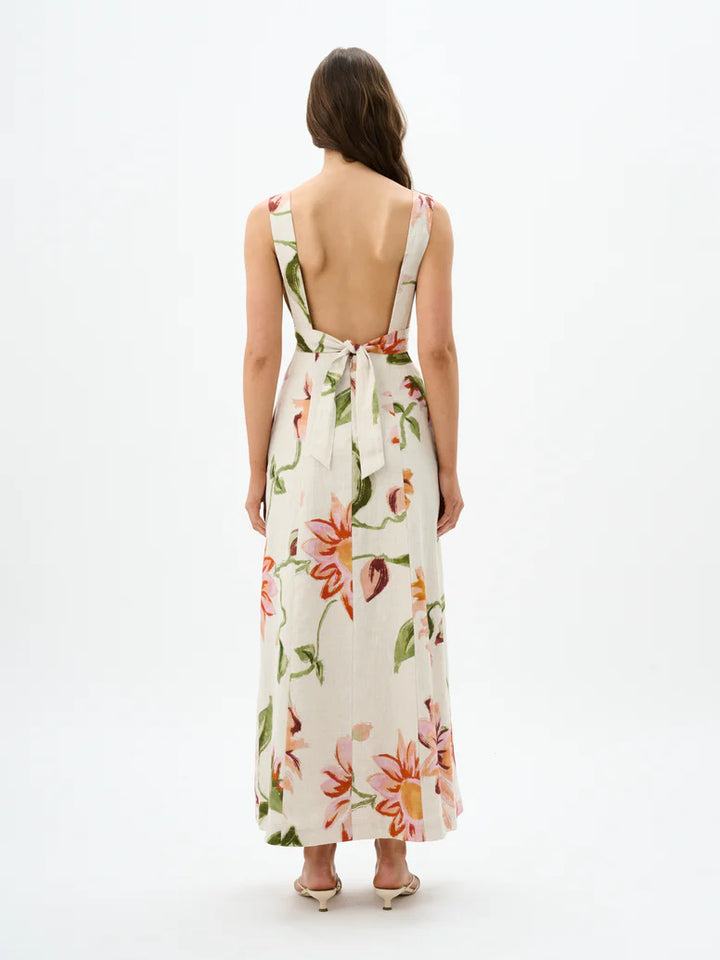 Isolde Dress - Raphia Bloom