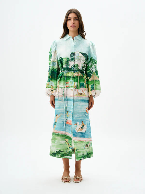 Alexandra Dress - Poolside Affair