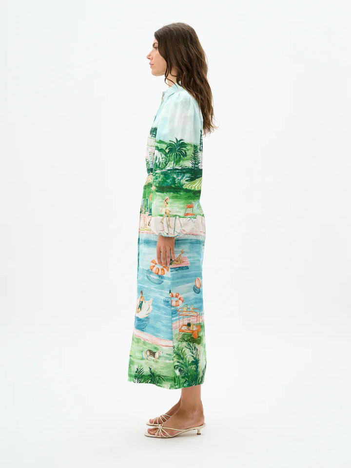 Alexandra Dress - Poolside Affair