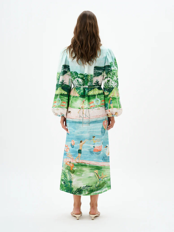 Alexandra Dress - Poolside Affair