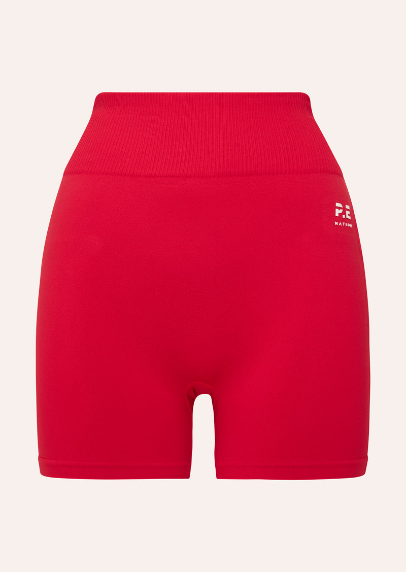 Restore Seamless 5 Bike Short - Strawberry Red