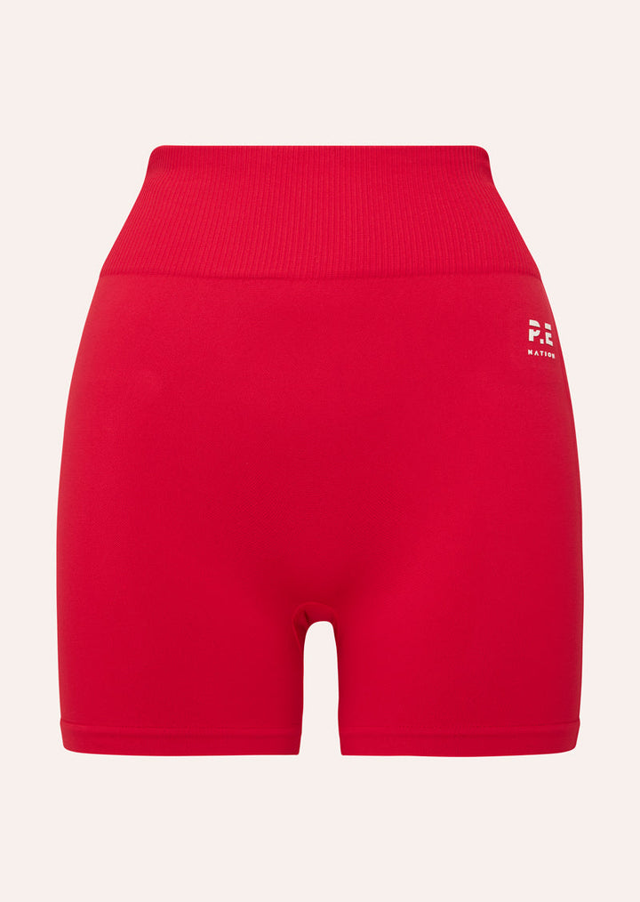 Restore Seamless 5 Bike Short - Strawberry Red