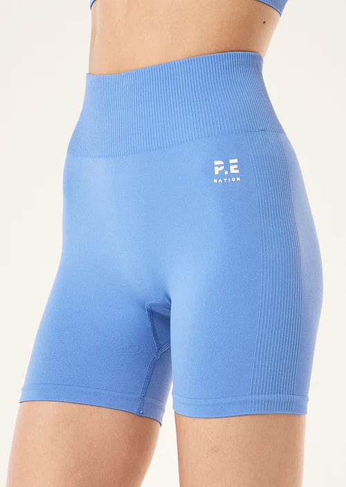 Restore Seamless 5" Bike Short - Summer Sky