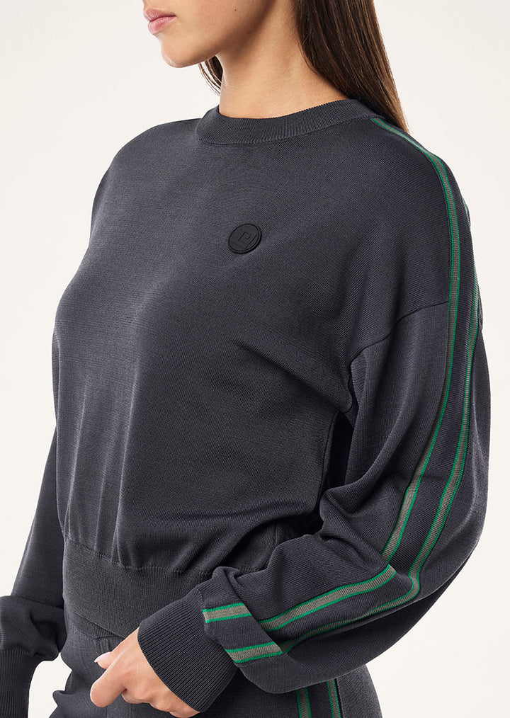 Retreat Knit Jumper - Caviar