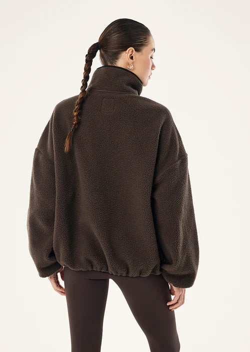 Rotate Quarter Zip - Coffee