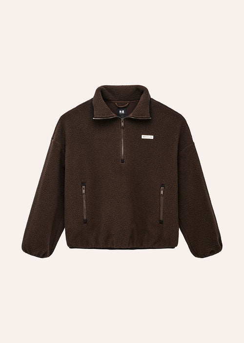 Rotate Quarter Zip - Coffee