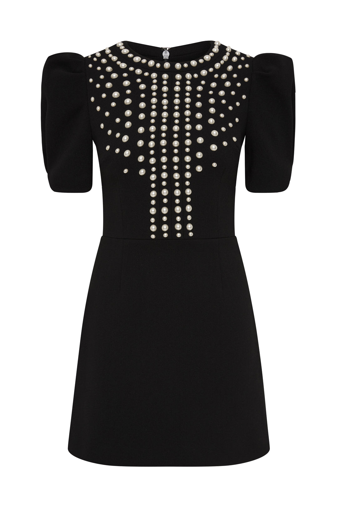 Pearly Mini Dress - Black