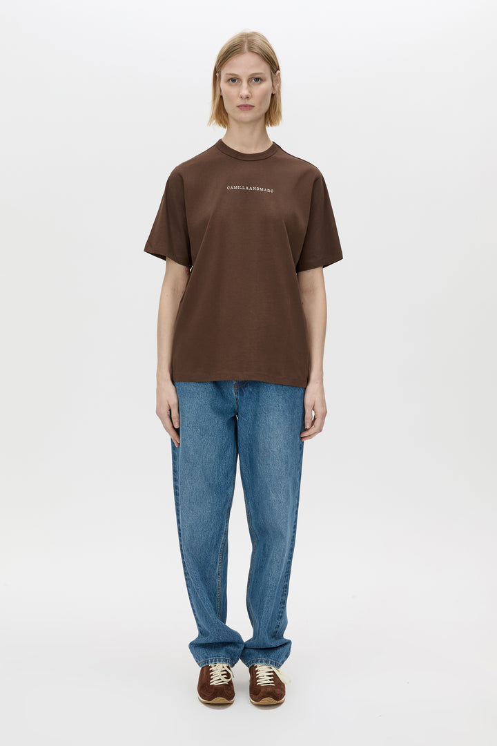 Suvero Logo Tee - Chocolate