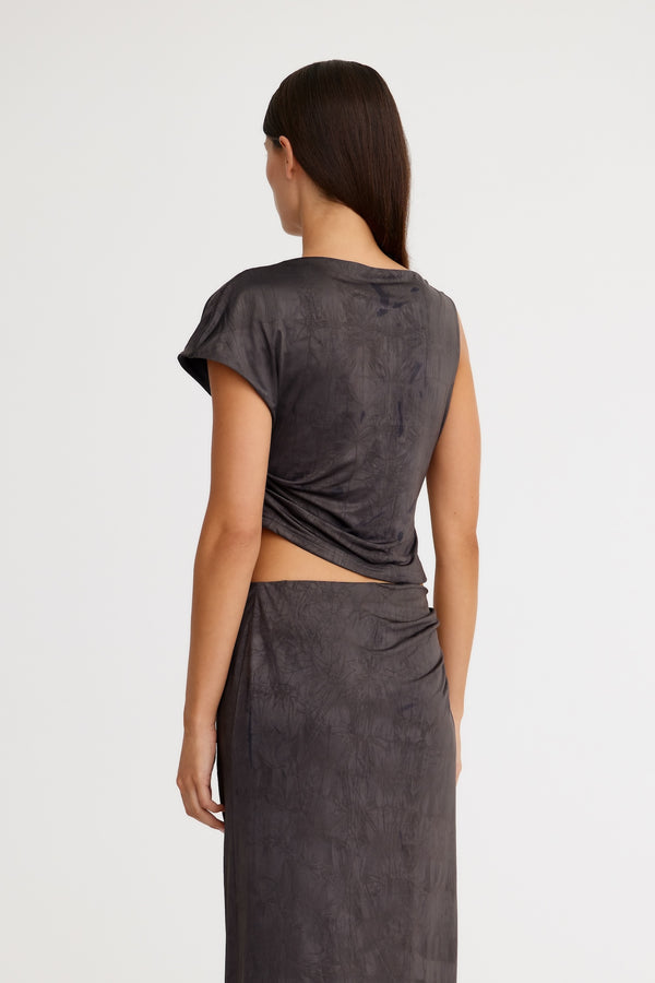 Priya Top - Charcoal