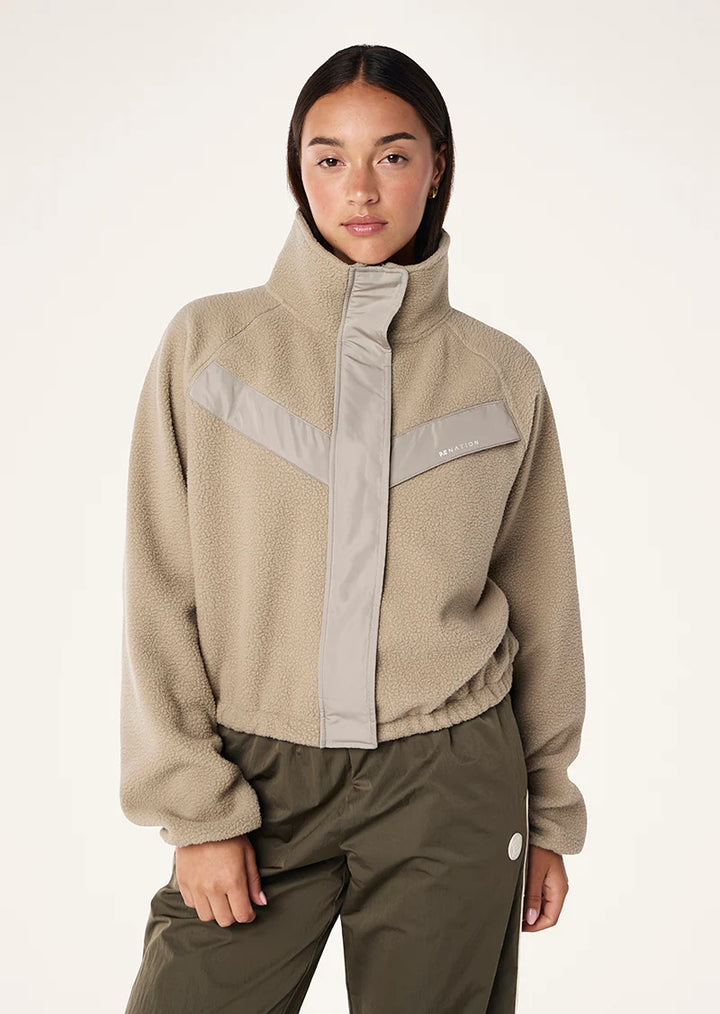 Shelter Sherpa Jacket - Oxford Tan