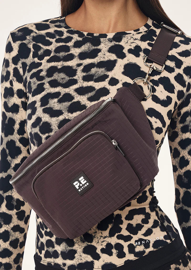 Signature Cross Body Bag - Coffee