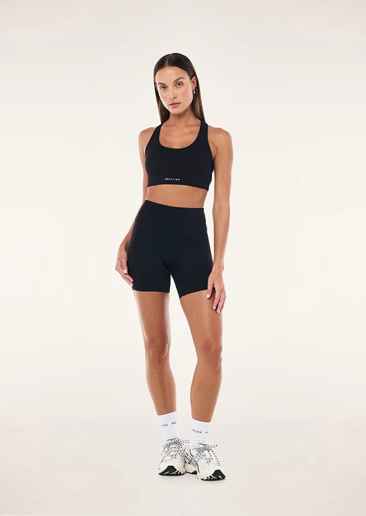 Signature 5" Bike Short - Black