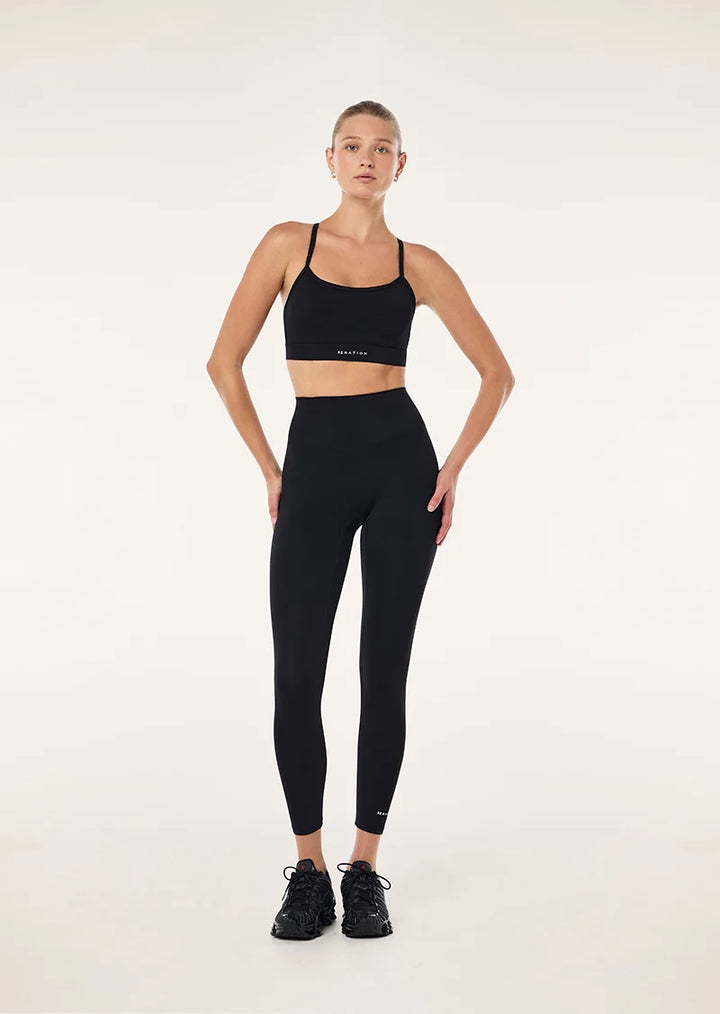Signature 7/8 Legging - Black