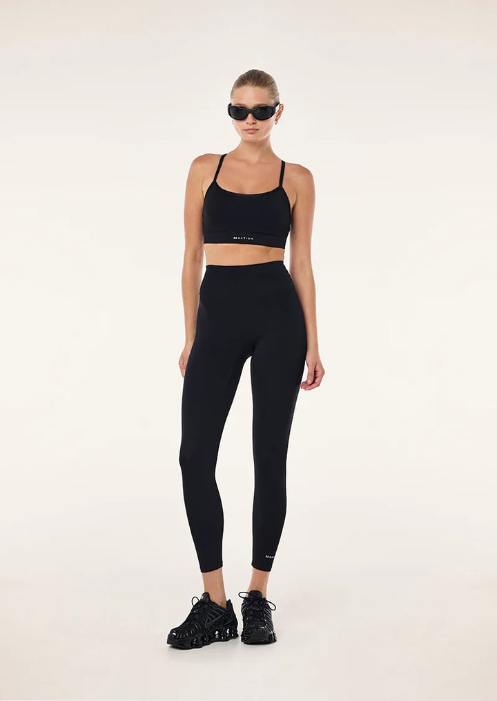 Signature 7/8 Legging - Black