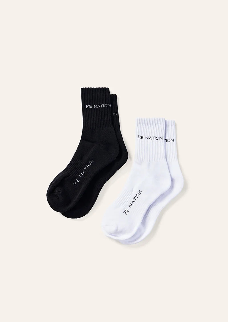 Signature Sock Pack - White/Black