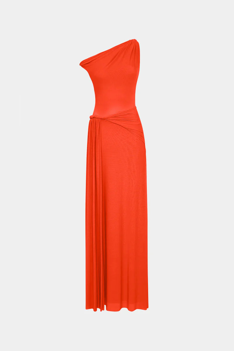 Sisal Mesh Dress - Chilli