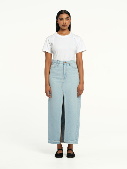 Roxanne Skirt - Soft Sky