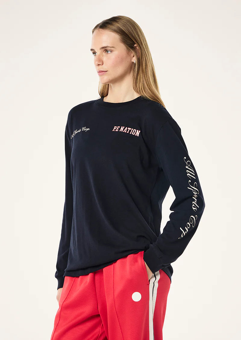 Surge LS Tee - Dark Sapphire