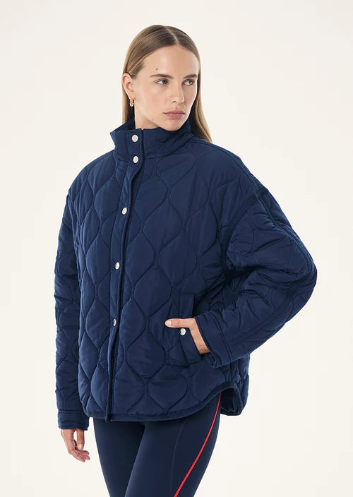Surge Quilt Jacket - Dark Navy