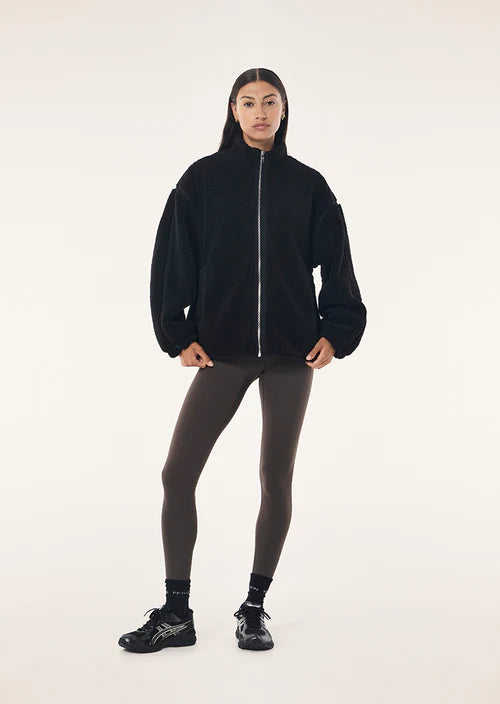 Surge Teddy Jacket - Black