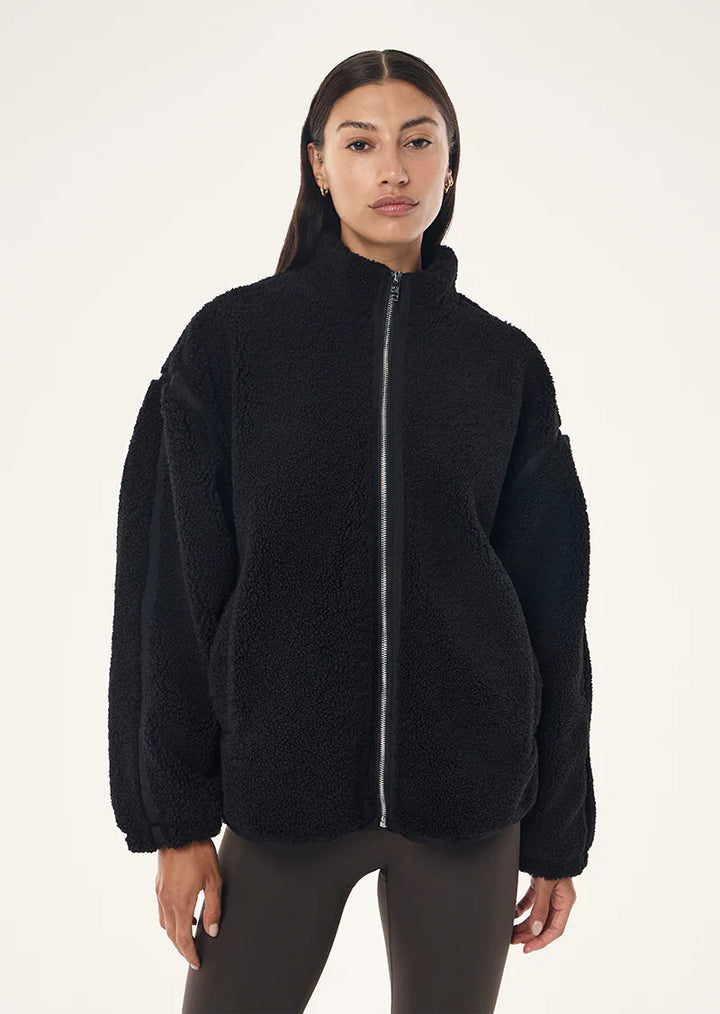 Surge Teddy Jacket - Black