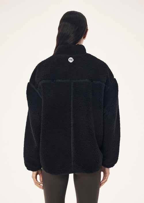 Surge Teddy Jacket - Black