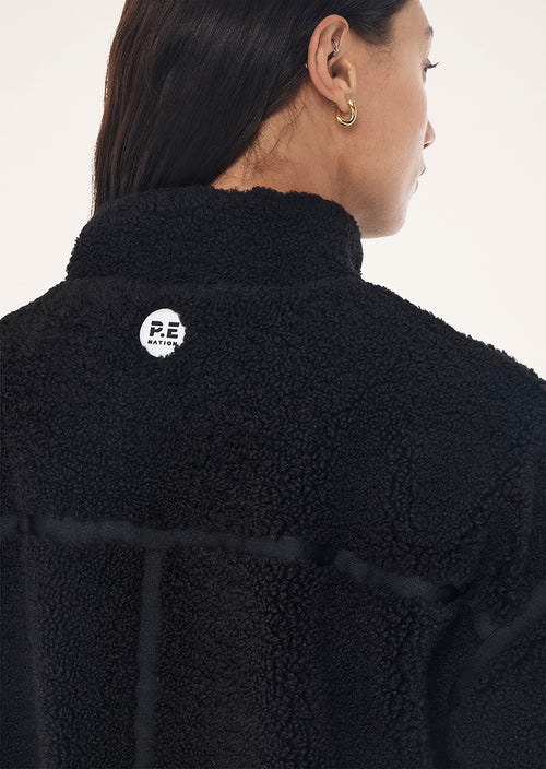 Surge Teddy Jacket - Black