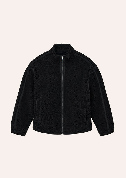 Surge Teddy Jacket - Black