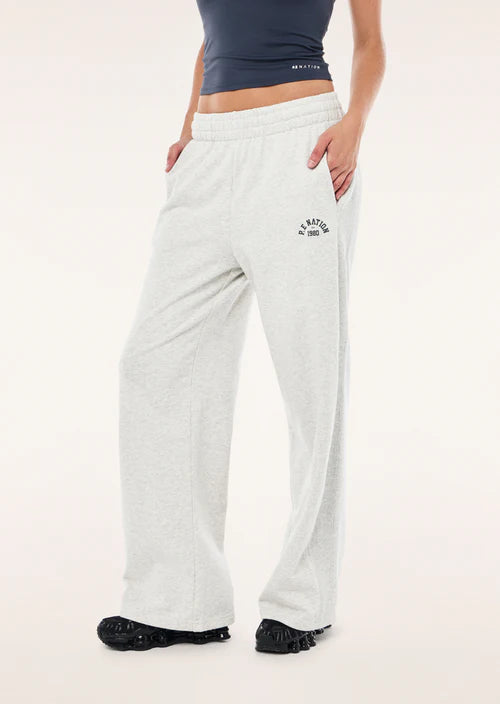 Swerve Track Pant - Grey Marle