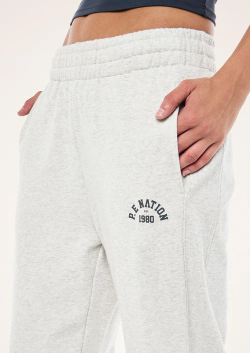 Swerve Track Pant - Grey Marle