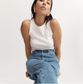 Zoe Tank - White