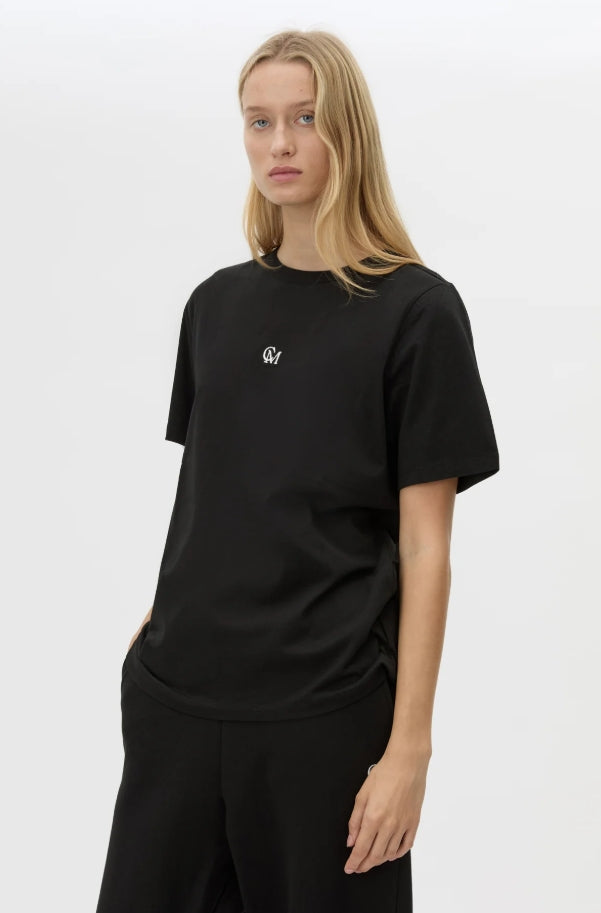 Lyra Logo Tee - Black/White