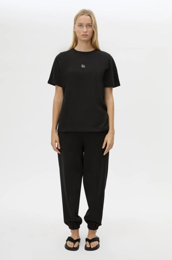 Lyra Logo Tee - Black/White
